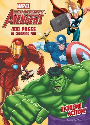 Marvel The Mighty Avengers 400 trang tô màu vui nhộn