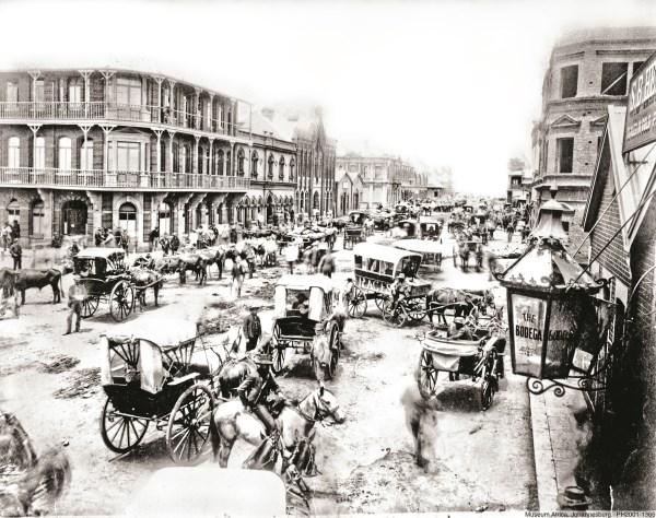 Thiệp chúc mừng lớn của Ủy viên Johannesburg St những năm 1880