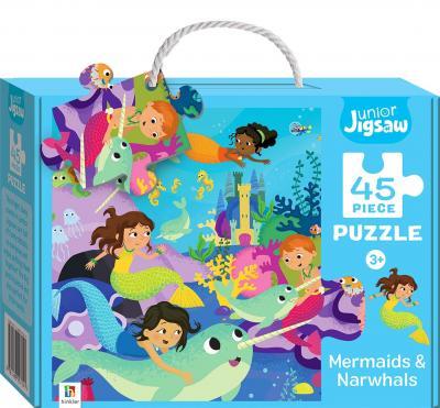 Junior Jigsaw Small: Nàng tiên cá và kỳ lân biển