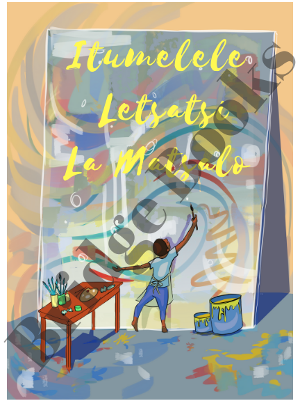 Itumelele Letsatsi la Matsalo (Chúc mừng sinh nhật, seTswana, cậu bé, nghệ sĩ)