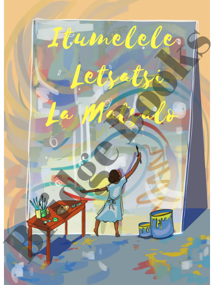 Itumelele Letsatsi la Matsalo (Chúc mừng sinh nhật, seTswana, cô gái, nghệ sĩ)