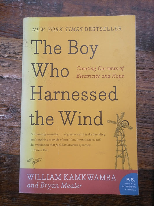 Cậu Bé Khai Thác Gió, của William Kamkwamba (đã sử dụng)