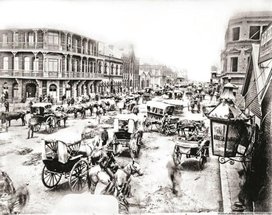 Johannesburg Commissioner St 1880s large greeting card