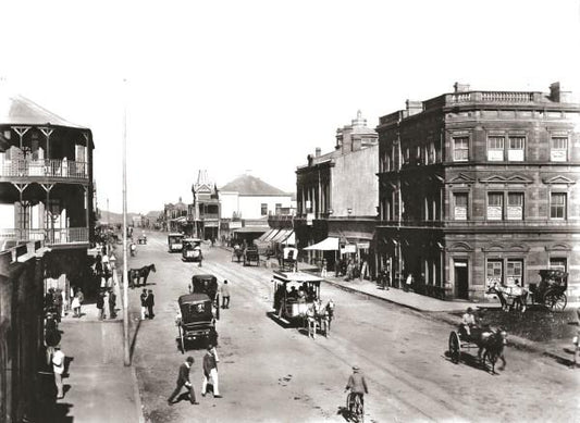 Johannesburg Commissioner St 1890s large greeting card