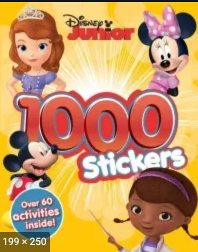 Disney Junior 1.000 Nhãn dán