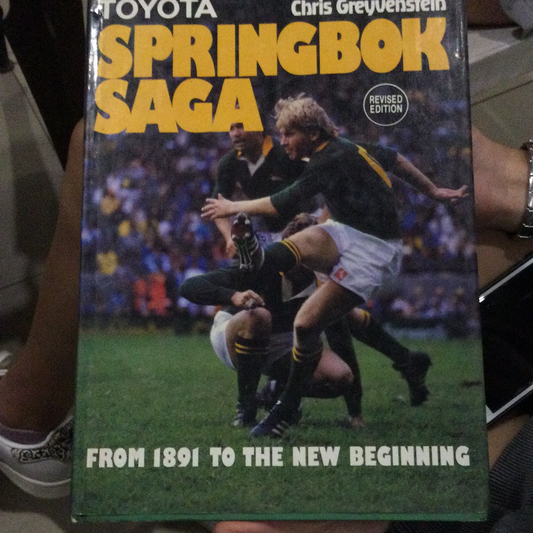 Springbok Saga, của Chris Greyvenstein (đã qua sử dụng, bìa cứng)
