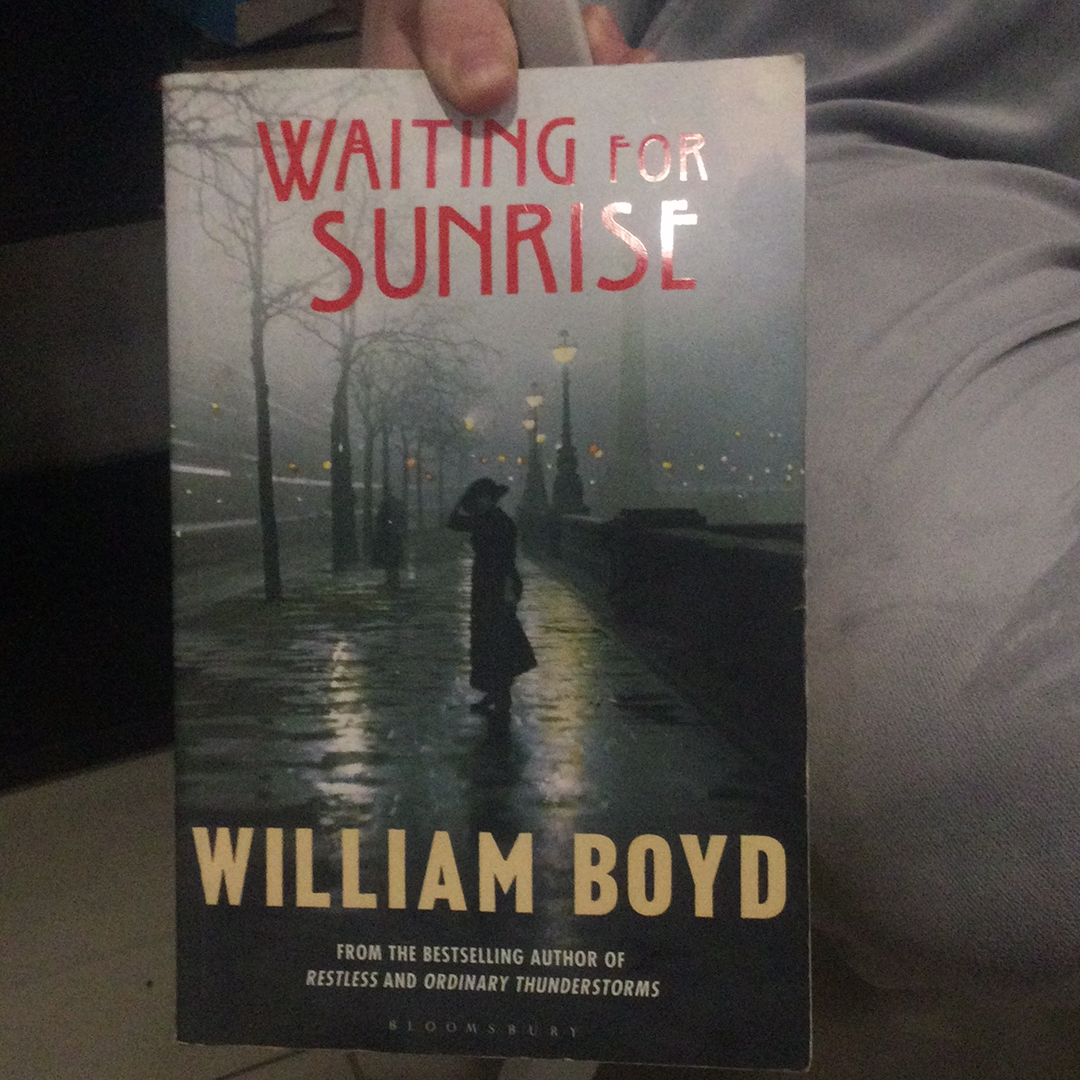 Waiting for sunrise, by William Boyd (used)