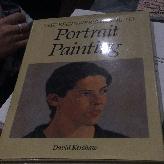 Hướng dẫn vẽ chân dung cho người mới bắt đầu, của David Kershaw (đã qua sử dụng, bìa cứng)