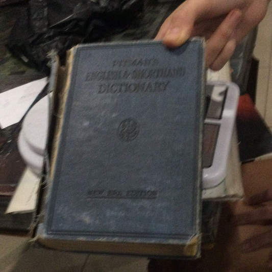 Pitman's English & shorthand dictionary (hardcover, used)