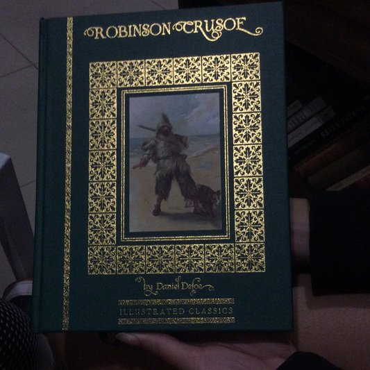 Robinson Crusoe, by Daniel Defoe (used, hardcover)
