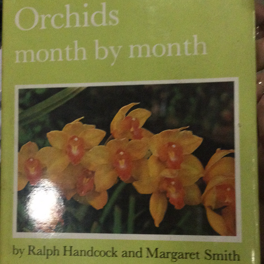 Orchids month by month (hardcover, used)