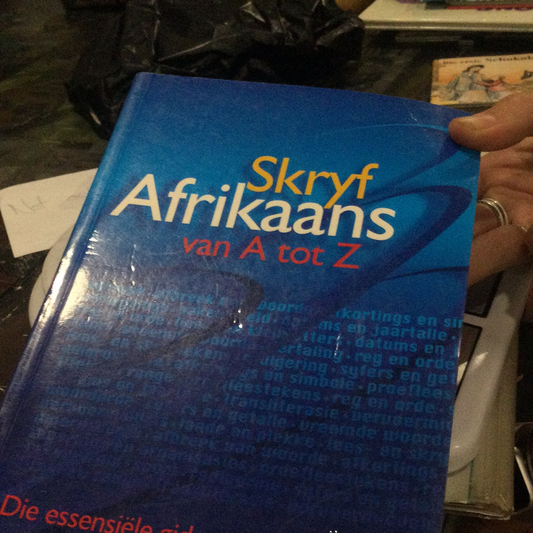 Skryf afrikaans (used)