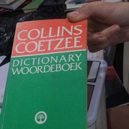 Từ điển Collins Coetzee-Woordeboek (đã sử dụng)