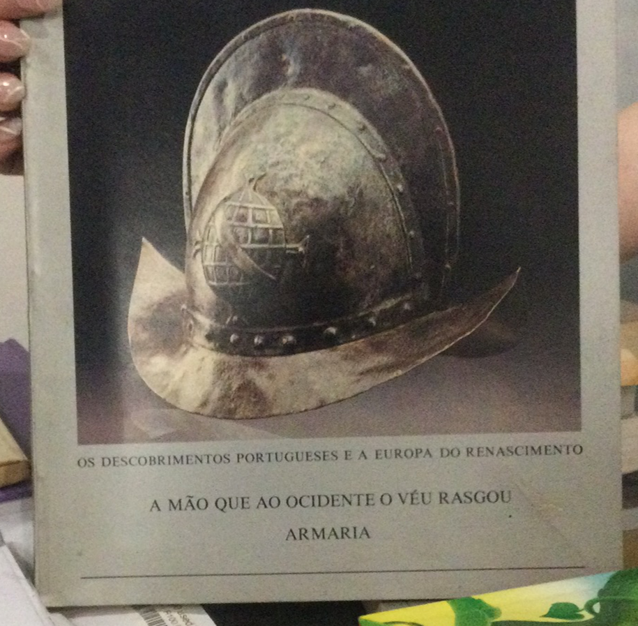A mao que ao ocidente o veu rasgou armaria (used, Portuguese)