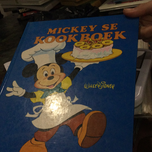 Mickey se kookboek (tiếng Nam Phi, đã qua sử dụng, bìa cứng)